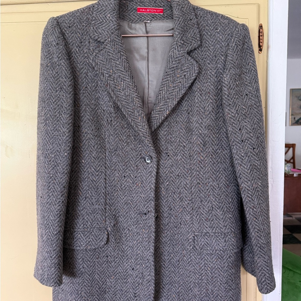 Halston Heritage Women's Classic Gray Suit READ SIZING